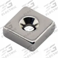 APPROVED VENDOR Rare Earth Magnet: Neodymium, 0.135" Tap Size, 0.188 in Thick, 1/2 in Overall Wd, 45 (MPN NB001815NCTS). Key specifications — Color: Silver; Max Pull Force: 11.79 lbf; Tap Size: 0.135".