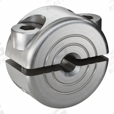 RULAND MANUFACTURING Shaft Collar: 2-Piece, Metric, Round, Clamp-On, 3 mm Bore Dia - Stainless Steel Shaft Collars