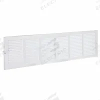 Return Air Grille: Louvered Grille, White, Powder Coated, Steel, 9 3/4 in H, 31 3/4 in W, 1/4 in D (MPN 4MJP3). Key specifications — Mounting Location: Wall; Brand: APPROVED VENDOR; Fire Rating: Not Fire Rated.