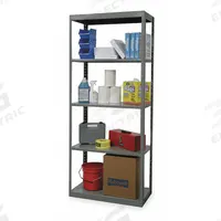 HALLOWELL Metal Shelving: Standalone, Heavy-Duty, 36 in x 18 in, 84 in Overall Ht, 5 Shelves (MPN DT5510-18HG). Key specifications — Frame Material: Steel; Shelving Material: Steel; Assembled: Unassembled; Color: Gray; Brand: HALLOWELL.