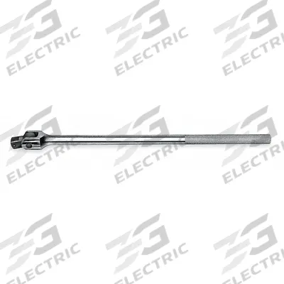 PROTO Breaker Bar: 1 in Drive, 27 1/4 in Lg, Knurled Grip, Alloy Steel - Flex-Head Breaker Bars