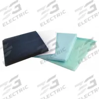 MEDSOURCE Cot Sheet Set: Full, Aqua Blue/Dark Blue/Light Blue/White, Polypropylene, Sewn Corner (MPN MS-004PC). Key specifications — Color: Light Blue; Brand: MEDSOURCE; Fabric Material: Polypropylene.