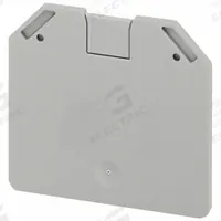SCHNEIDER End Barrier: Screw Mount, Gray, Screw Terminals (MPN NSYTRAC162). Key specifications — attr1307181: NSYTRV162; attr1307182: Screw Terminals; attr1307177: SCHNEIDER; attr1307201: Screw Mount.
