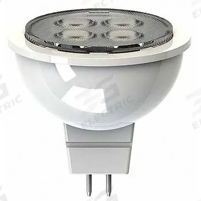 GE LAMPS Compact LED Bulb: LED, MR16, 2-Pin (GU5.3), 4.5 W Watt - Multifaceted Reflector (MR) Lamps