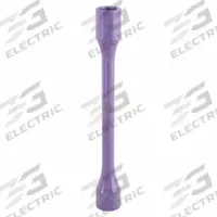 AMERICAN FORGE & FOUNDRY Wheel Torque Sockets: 1/2 in Size Air Impact Tools, Chrome Molybdenum/Steel (MPN 40208). Key specifications — For Use With: 1/2 in Size Air Impact Tools; Socket Type: Torque Limiting Socket; Size: 17 mm; Color: Purple; Material: Steel; Brand: AMERICAN FORGE & FOUNDRY.