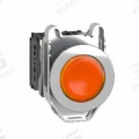 SCHNEIDER Illuminated Push Button: Illuminated, Flush Profile, Metallic, 30 mm, 1NO/1NC (MPN XB4FW35G5). Key specifications — Brand: SCHNEIDER; Action: Momentary; Series: XB4; Push Button Material Type: Metallic.
