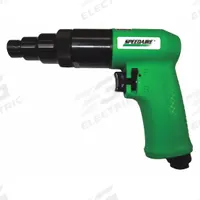 SPEEDAIRE Air Screwdriver: 1/4 in, Medium Duty, 800 RPM, Trigger, Positive, 29 cfm Air Consumption (MPN 45NW60). Key specifications — attr1320791: 1/4 in; attr1320794: Trigger; attr1320795: No; attr1320833: SPEEDAIRE.