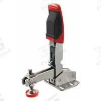 BESSEY Auto-Adjust Toggle Clamp: Std Vertical Handle, Flange Base Mounting, 2.48 in Arm Lg, Std (MPN STC-VH50). Key specifications — attr668198: BESSEY; attr668630: Polyethylene.