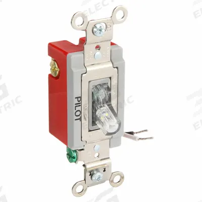 BRYANT Wall Switch: Toggle Switch, 3-Way, Maintained, Clear, 120V AC - Toggle Wall Switches
