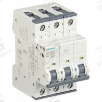 SIEMENS IEC Supplementary Protector: 60 A Amps, 72V DC, 10kA at 400V AC, Screw Clamp, 5SY4, 400V AC (MPN 5SY43607). Key specifications — Terminal Connection: Screw Clamp; Series: 5SY4; AC Voltage Rating: 400V AC; DC Voltage Rating: 72V DC; Max. AIR Rating: 10kA at 400V AC; Brand: SIEMENS.