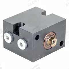 ENERPAC Block Hydraulic Cylinder: Double Acting, 2,400 lbf Nominal Capacity, 1 19/50 in Stroke Lg (MPN CDB10362). Key specifications — attr95641: Double Acting; attr95644: 0.31 sq in (Retract); 0.48 sq in (Advance); attr98894: ENERPAC; attr1099770: Vertical.