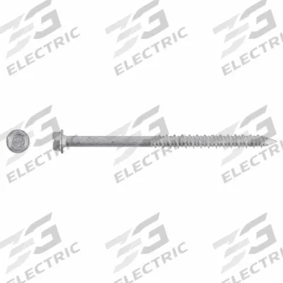 RED HEAD Concrete Anchor Screw: 3 3/4 in Overall Lg, 1/4 in Dia, Stainless Steel - Hex-Head Screw Anchors