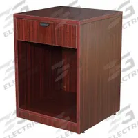REGENCY Printer Stand: Mahogany, Laminate/PVC, 29 in Overall Ht, 21 in Overall Wd, 21 in Overall Dp (MPN LPFS2121MH). Key specifications — Material: Laminate; Brand: REGENCY; Color: Mahogany.