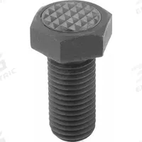 KIPP Hex Head Gripper Screw w/Serrated Pad: Black Oxide Coated Steel Screw, M20 Thread Size (MPN K0386.30202). Key specifications — Hardness: Rockwell C72 to 74; Brand: KIPP.