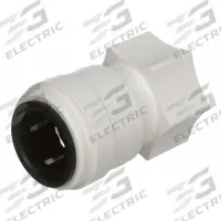 WATTS Push-Fit Fitting: 3/4 in OD x 3/4 in Pipe Size, Push-to-Connect x NPS, Polysulfone, Adapter (MPN 3510-1412). Key specifications — Brand: WATTS.