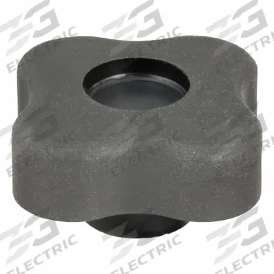 INNOVATIVE COMPONENTS Hand Knob: 4 Point, Plastic w/ Steel Thread, 1/4"-20 Thread - 4-Arm Knobs with Threaded Hole