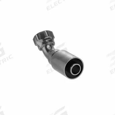 Parker Hydraulic Crimp Fitting: Steel x Steel, 45° Elbow, -16 For Hose Dash Size - Parker Crimp Hydraulic Hose Fittings with ORS Connection