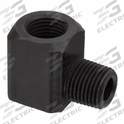 APPROVED VENDOR Metal Pipe Elbow: 90° Elbow, 3/8 in x 3/8 in, Class 1000, 1,000 psi - Zinc-Plated Threaded High-Pressure Pipe Fittings