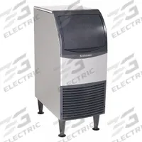 SCOTSMAN Ice Machine: Dice, 80 lb Ice per Day, Air Cooled, 38 in Ht, 15 in Wd, 24 in Dp (MPN CU0715MAX-1). Key specifications — attr1280375: No; attr1277431: Cord Plug.