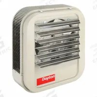 DAYTON Electric Wall & Ceiling Unit Heater: 208/240 V AC, 1 or 3-Phase, 16 in x 14 in x 8-1/2 in (MPN 804T17). Key specifications — Brand: DAYTON; Voltage, Phase: 208/240 V AC, 1 or 3-Phase; Overall Dimensions - H x W x D: 16 in x 14 in x 8-1/2 in.