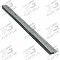 NATIONAL GUARD Door Weatherstripping: Flat Insert, 8 ft Lg, 1 1/8 in Wd, 1 3/16 in Ht (MPN 127NA-96). Key specifications — Insert Material: Neoprene; Flange Material: Aluminum; Brand: NATIONAL GUARD.