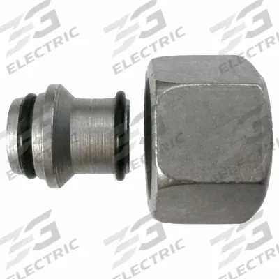 BRENNAN INDUSTRIES Compression Fitting Cap: 16 mm OD size, M24x1.5 Thread Size, Compression - Flareless Bite-Type Stainless Steel Compression Fittings