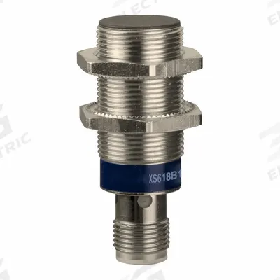TELEMECANIQUE SENSORS Inductive Cylindrical Proximity Sensor: Built-in Connector, Shielded - Cylindrical Sensors with Built-in Connectors