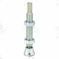 DE-STA-CO Swivel Foot Spindle: All-Steel, 3/8"-16, 3 1/16 in Lg, 3 1/16 in Thread Lg, For Series 462 (MPN 468206). Key specifications — Brand: DE-STA-CO; Thread Size: 3/8"-16; Includes: Jam Nuts; Compatible with Series: 462; Spindle Construction: All-Steel.