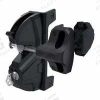 LOKKLATCH Security Gravity Gate Latch: Security Gate Latch, Lockable, 3/8 in Bolt Head Dia, Black (MPN LLD3KD). Key specifications — Brand: LOKKLATCH; Color: Black; Finish: Stainless Steel; Latch Type: Lockable; Hardware Included: Yes; Material: Steel; Product Type: Security Gate Latch.