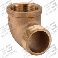 APPROVED VENDOR Metal Pipe Elbow: 90° Elbow, 2 in x 2 in, Female NPT Threaded x Male NPT Threaded (MPN ZUSA-PF-10680). Key specifications — Brand: APPROVED VENDOR; Maximum Operating Pressure: 200 psi.