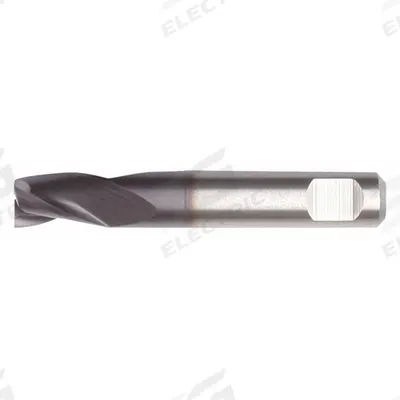 WIDIA HANITA Square End Mill: Carbide, TiAlN Coated, 3 Flute, 10 mm Mill Dia, 13 mm LOC - General Purpose Carbide Square End Mills