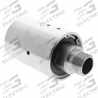 DUFF-NORTON Rotary Union: Straight, Plain Stainless Steel, 1 Passages, 1" Threaded Rotating Shaft (MPN 750114C). Key specifications — Maximum Speed: 1000 rpm; Brand: DUFF-NORTON; Seal Material: Carbon Graphite; Rotating Shaft Thread Size: 1".