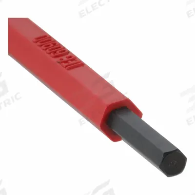 WIHA Insulated Hex Screwdriver: Insulated SoftFinish, Std Lg, 3.0 mm Tip Size - Insulated Hex Screwdrivers