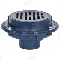 ZURN Floor Drain: 12 in Overall Dia, 12 in Grate Size, 3 in Nominal Pipe Size, Push On, Cast Iron (MPN Z508-3NL). Key specifications — Connection Type: Push On; Brand: ZURN; Includes: Frame.
