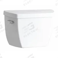KOHLER Toilet Tank: Highline Classic, Not ADA Compliant, Left Hand Trip Lever (MPN K-4484-0). Key specifications — Flush Handle Type: Left Hand Trip Lever; Color: White; Brand: KOHLER.