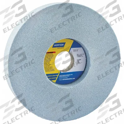 NORTON Recessed Grinding Wheel: Type 5, 7" x 1" x 1 1/4", 5SG60-JVS - Cool-Cutting Grinding Wheels for All Metals