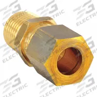 LEGRIS Compression Fitting Adapter: 8 mm OD x 3/8 in Pipe Fitting Size, Compression x MBSPT, 10 PK (MPN 0105 08 17). Key specifications — Brand: LEGRIS.