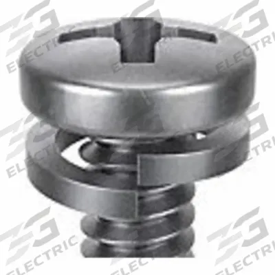 SEMS Screw: Split Lock, #8-32 Thread Size, 5/8 in Lg, Stainless Steel, Passivated - Machine Screws with Split Lock Washers