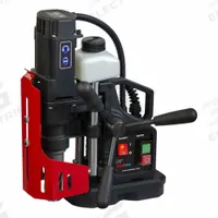 STEELMAX Drill Press: 350 RPM – 350 RPM, Electric Magnet, 2 3/4 in Drill Travel, 115V AC (MPN SM-D1-TS). Key specifications — attr1253941: Weldon; attr1253957: Electric; attr1253912: STEELMAX.