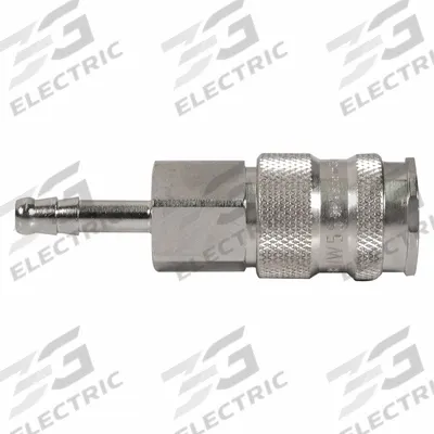 PARKER Quick Connect Socket: 1/4 in Body Size, 1/4 in Hose Fitting Size, Ball - Industrial Interchange Brass Quick-Connect Air Coupling Bodies