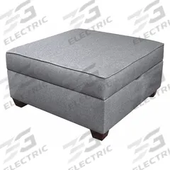 DUOBED Storage Ottoman: Gray, 30 in Overall Wd, 30 in Overall Dp, 18 in Overall Ht, Black (MPN IMFO30-AQ). Key specifications — Brand: DUOBED.