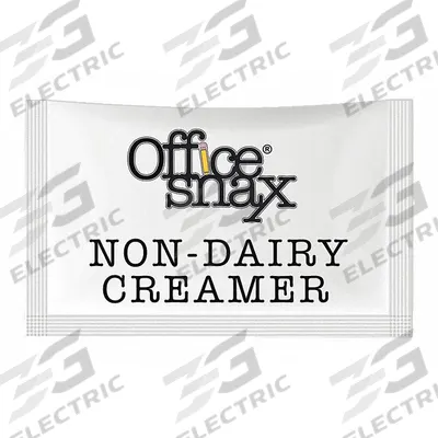 OFFICE SNAX Non-Dairy Creamer: Plain, 2.2 g Item Size, Packet - Creamers