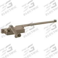 PRIME-LINE Window Operator: Crank, Handle Included, Left-Hand, Surface, Brown, 4 in Base Lg (MPN H 3914). Key specifications — Brand: PRIME-LINE; For Use With: Casement Windows; Finish: Painted; Color: Brown; Handing Orientation: Left-Hand; Handle Type: Crank; Mounting Location: Surface; Product Type: Window Operator.
