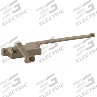 PRIME-LINE Window Operator: Crank, Handle Included, Left-Hand, Surface, Brown - Awning & Casement Window Operators & Handles
