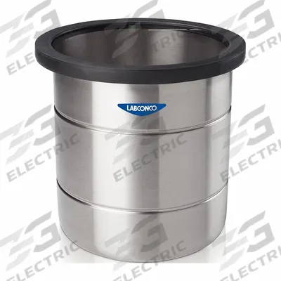 LABCONCO Stainless Steel Chamber 0-Port: 13 in x 13 in - Freeze Dryer Accessories