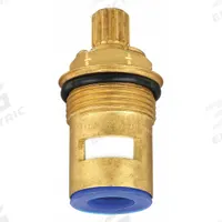 GERBER Cartridge: For Gerber Hardwater Faucets Series, Use with Cold Water, Brass, Nonplated (MPN G0086986). Key specifications — Compatible Series: Gerber Hardwater Faucets; For Water Temperature: Cold; Compatible Brand: Gerber; Product Type: Cartridge; Material: Brass.