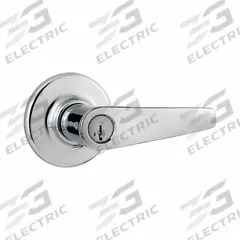 KWIKSET Door Lever Lockset: Office Lever Locksets, Chrome, ADA Compliant (MPN 405DL-26-SMT-6AL-RCS). Key specifications — attr1024149: Not Ligature-Resistant; attr1011488: KWIKSET; attr1011524: No Message; attr1011506: Rose; attr1011485: Yes; attr1059461: Bright Chromium-Plated : Zinc.