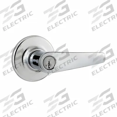 KWIKSET Door Lever Lockset: Office Lever Locksets, Chrome