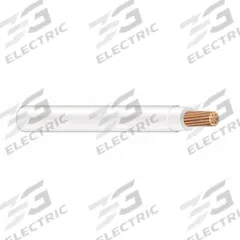 Building Wire: Copper, 12 AWG, 1 Conductors, Stranded, White, 1,000 ft Lg, THHN/THWN-2 (MPN WXP-6G-1201-01-1000). Key specifications — Voltage: 600 V; Brand: APPROVED VENDOR.