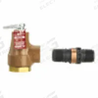 WATTS Temperature and Pressure Relief Valve: Section XIII ASME Section, FNPTF x FNPTF (MPN 1 LFN240X-6-150/210 FS). Key specifications — Brand: WATTS; Body Material: Copper Silicon Alloy.